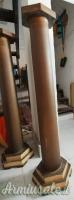 2 bossoli artiglieria h 89cm, d10,5cm in ottime condizioni