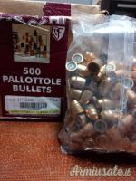 PALLE CALIBRO .45 FMJ  E  38/357 WAD CUTTER