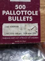 PALLE CALIBRO .45 FMJ  E  38/357 WAD CUTTER