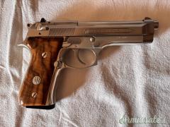 Beretta 98fs stainless golden 9x21mm IMI