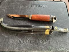 COLTELLO MARTINI 555 CON TESTA D’AQUILA IN BRONZO