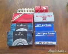 Bossoli primo sparo calibro 270 Winchester