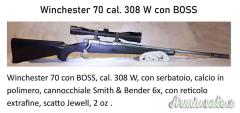 Winchester 70 con Boss .308 Winchester
