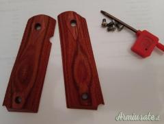 guancette legno bombate