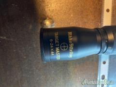Nikko Stirling Target Master 6-24x44 (TS624) + Attacco Rapido a Leva incluso