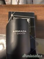 Ottica Konus Armada 6-24x56 – Cannocchiale per Caccia di Selezione e Tiro a Lunga Distanza