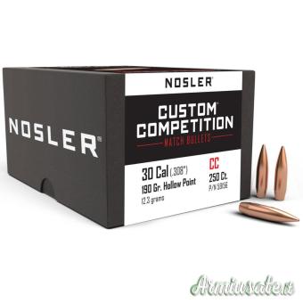 NOSLER Palle Competition 308" 190gr HPBT #59156 (250pz)