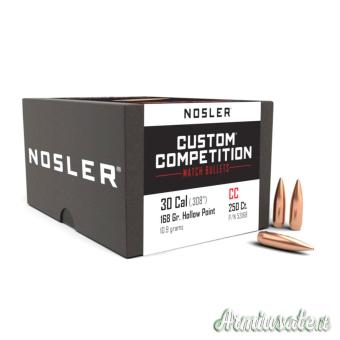 NOSLER Palle Competition 308" 168gr HPBT #53168 (250pz)