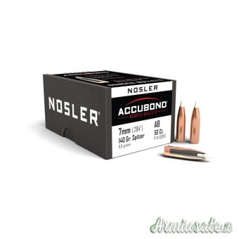 NOSLER Palle AccuBond 284" 140gr SP #59992 (50pz)