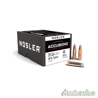 NOSLER Palle AccuBond 257" 110gr SP #53742 (50pz)