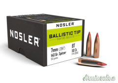 NOSLER Palle Ballistic Tip 284