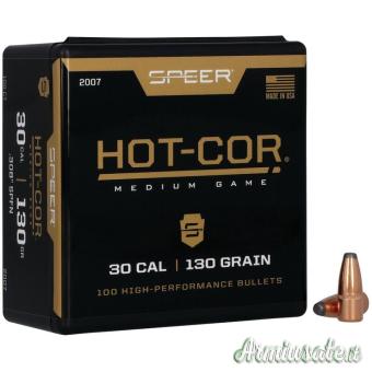 SPEER Palle Hot-Cor 308" 130gr SPFN #2007 (100pz)