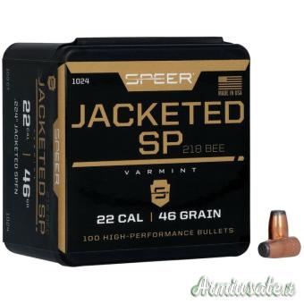 SPEER Palle Varmint Soft Point 224" 46gr 218 Bee SPFN #1024 (100pz)