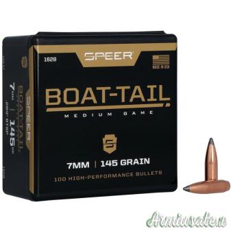 SPEER Palle Boat Tail 284" 145gr Spitzer BTSP #1628 (100pz)
