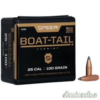 SPEER Palle Boat Tail 257" 100gr Spitzer BTSP #1408 (100pz)