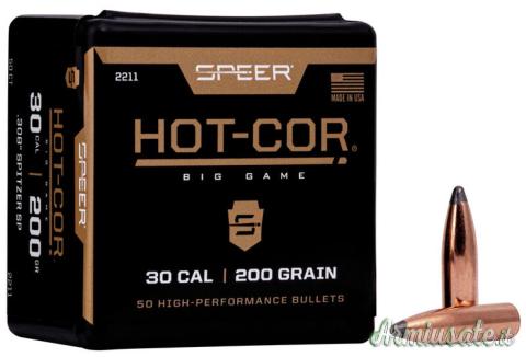 SPEER Palle Hot-Cor 308" 200gr SP #2211 (50pz)