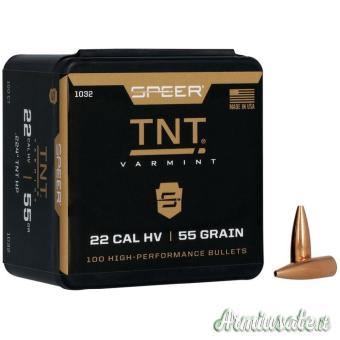 SPEER Palle TNT 224" 55gr HP TNT High Velocity #1032 (100pz)