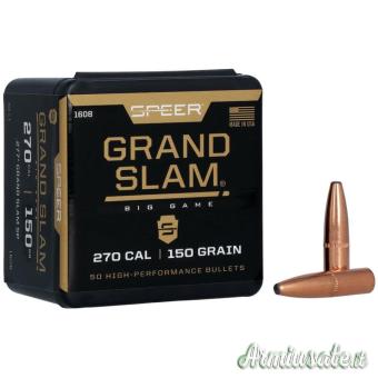 SPEER Palle Grand Slam 277" 150gr SP #1608 (50pz)