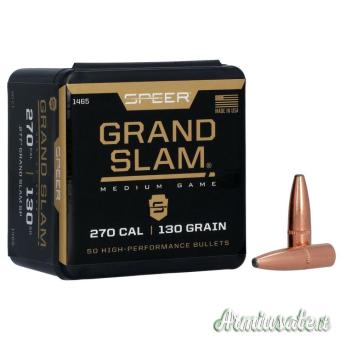 SPEER Palle Grand Slam 277" 130gr SP #1465 (50pz)