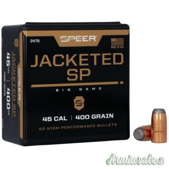 SPEER Palle Flat Nose Soft Point 458" 400gr SPFN #2479 (50pz)