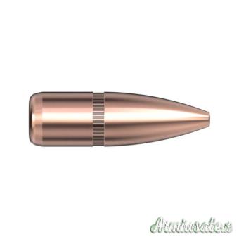 HORNADY Palle VARMINT 224" 55gr FMJ BT +Cannelure #2267 (100pz)