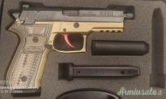 PISTOLA AREX REX MOD. ZERO 1 TACTICAL SABBIA FLAT DARK EARTH  9x21mm IMI
