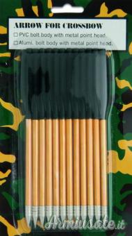 SKORPION PISTOLA Balestra Dardo Alluminio (12pz)