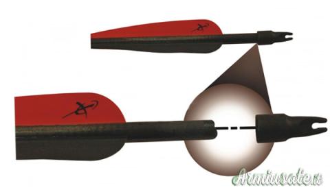 CARBON EXPRESS Crossbolt Fletching Nock Cocca Dardo  Freccia