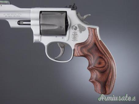 HOGUE Guance in Legno S&W K/L Round Rosewood Laminate #19500