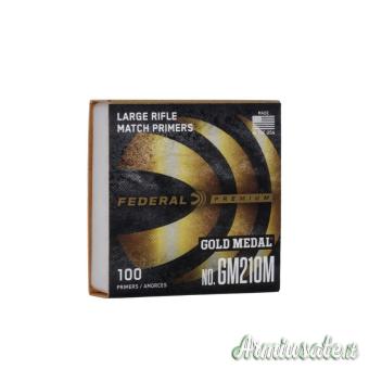 Inneschi FEDERAL Gold Medal Match Primers GM210MI Large Rifle (100pz)
