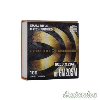 Inneschi FEDERAL Gold Medal Match Primers GM205M Small Rifle (100pz)