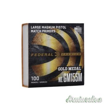 Inneschi FEDERAL Gold Medal Match Primers GM155M Large Pistol Magnum (100pz)