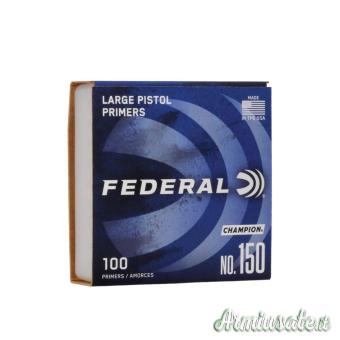 Inneschi FEDERAL Champion Primers 150 Large Pistol (100pz)