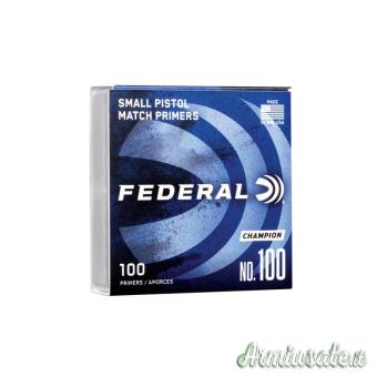 Inneschi FEDERAL Champion Primers 100 Small Pistol (100pz)