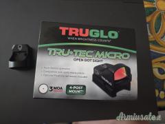 TRUGLO TRU•TEC™ MICRO SUB–COMPACT OPEN RED DOT SIGHT