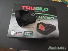 TRUGLO TRU•TEC™ MICRO SUB–COMPACT OPEN RED DOT SIGHT
