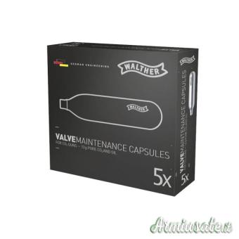 Walther Bomboletta Maintenance Lubrificazione CO2&Oil (5pz)