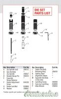 HORNADY Seater Adjustment Screw #044100