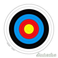 ARROWHEAD Bersagli FITA 60 cm (10pz)
