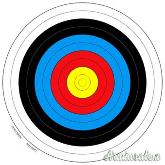 ARROWHEAD Bersagli FITA 80 cm (10pz)