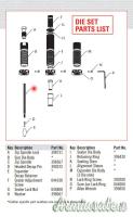 HORNADY Threaded Zip New Dim. Rifle Die #398567