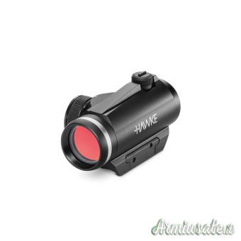 HAWKE Vantage Red Dot Sight 1x25 3.MOA C/Attacco Weaver #12103