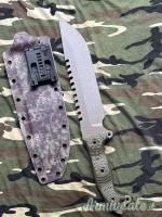 Busse Custom Fusion Battle Saw Knife W/Custom Kydex Sheath!