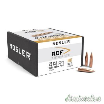 NOSLER Palle RDF 224" 85gr HP BT #53441 (100pz)