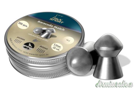 H&N-Sport Baracuda Match 5.52mm 1.37g/21.14gr (200pz)
