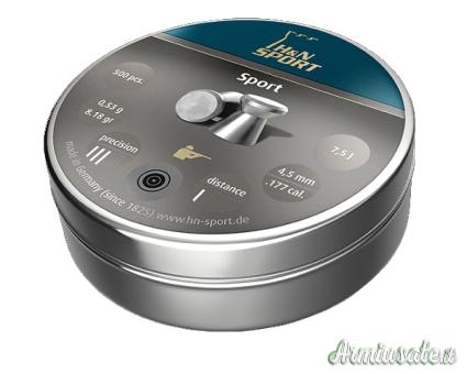 H&N Diabolo Sport 4.50mm 0.53g/8.18gr (500pz)