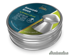 H&N Baracuda Green 6.35mm 1,29g/19.91gr (150pz)