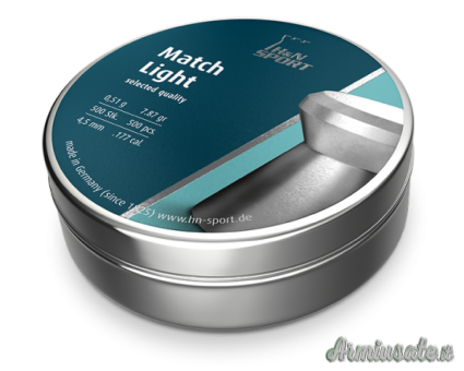 H&N-Sport Match Light 4.49mm 0.51g / 7.87gr (500pz)