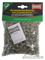 BALLISTOL Feltrini Special con Fibra di Ottone Cal.260 (300 pezzi)