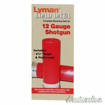 LYMAN Manuale Load Data for .12 Gauge Shotgun #9780000
